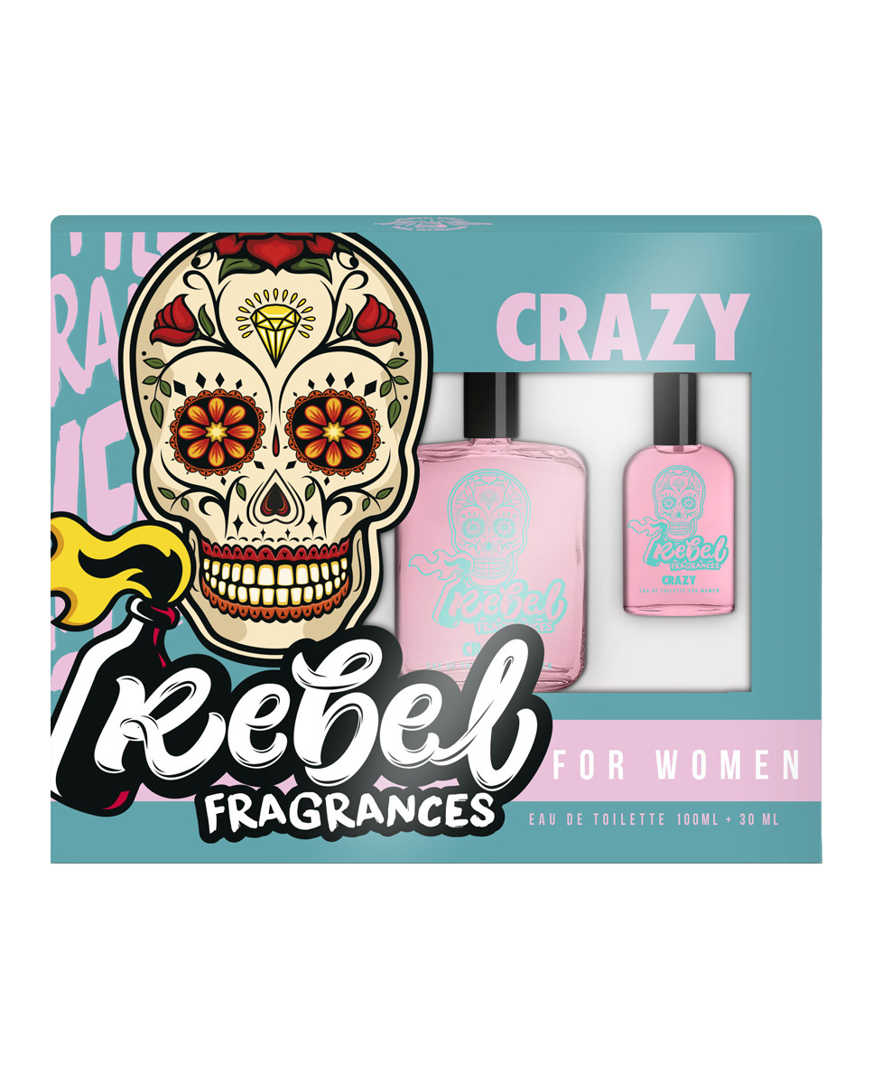 REBEL WOMAN CRAZY EST EDT VAP 100+30 ML 1