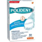 POLIDENT ACCIÓN DESINFECTANTE PROTESIS DENTALES CON OXIGENO 30UDS 4
