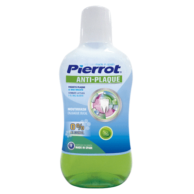 PIERROT ANTI-PLACA ENJUAGUE BUCAL 500 ML 1