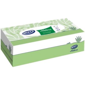 NICKY CAJA PAÑUELOS FACIALES ALOE 3 CAPAS 80 UDS