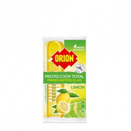 ORION PINZA ANTIPOLILLAS LIMON 2UDS 1