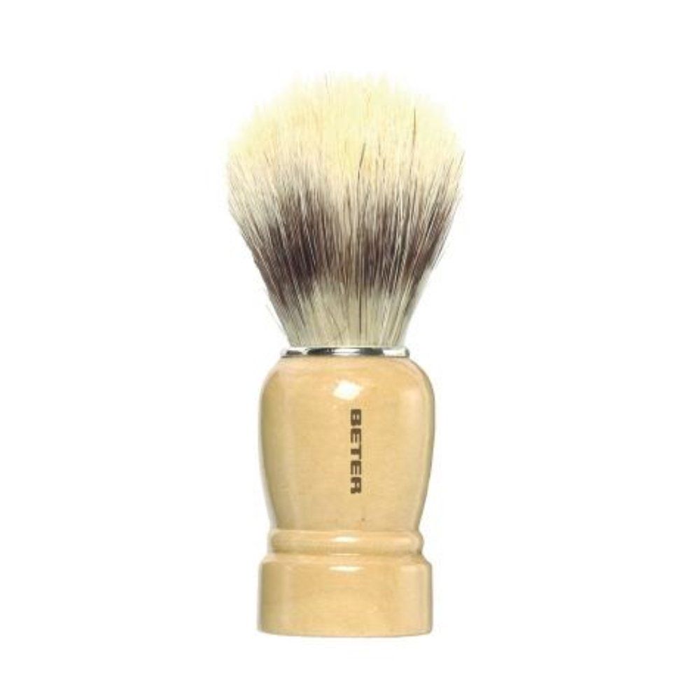 brocha de afeitar mango madera beter