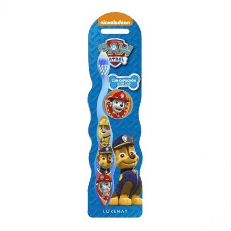 PATRULLA CANINA CEPILLO DENTAL CON CAPUCHON AZUL 1