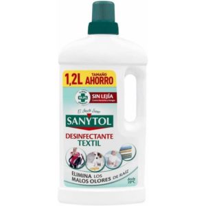 SANYTOL DESINFECTANTE TEXTIL SIN LEJIA 1200 ML