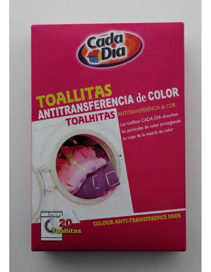 toallas atrapacolor cada dia
