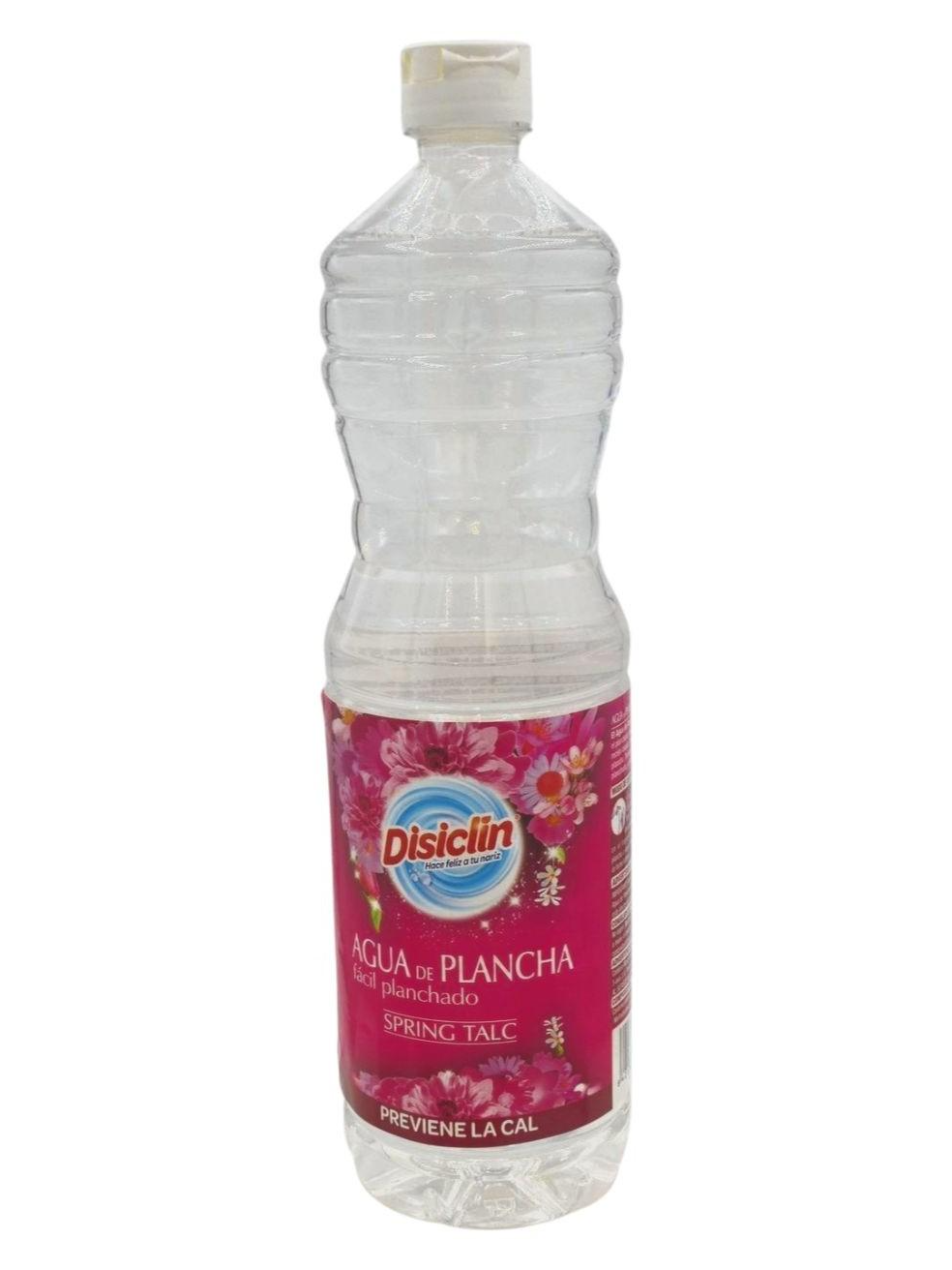 DISICLIN AGUA PLANCHA TALCO ROSA 1L 1