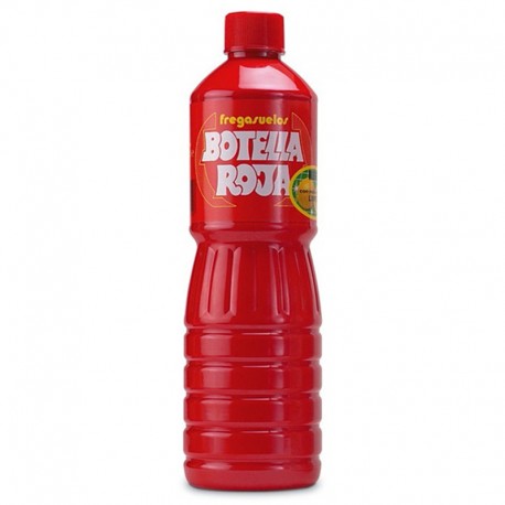 BOTELLA ROJA FREGASUELOS 1 L. 1