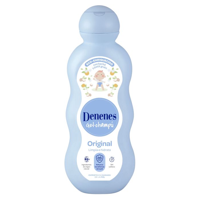 DENENES ORIGINAL GEL DE BAÑO-CHAMPU 2EN1 600 ML. 1