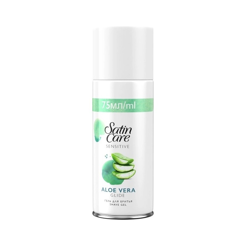 SATIN CARE SENSITIVE GEL AFEITAR ALOE VERA 75 ML 1