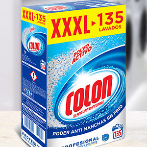 COLON MALETA POLVO ACTIVO 135 LAV.