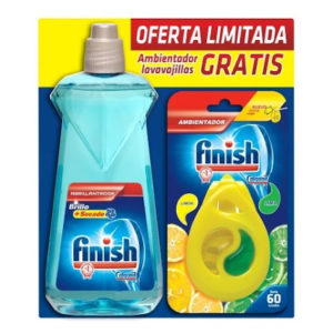 FINISH PACK ABRILLANTADOR 500 ML+ AMBIENTADOR