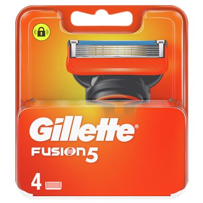 GILLETTE FUSION MANUAL CARGADOR 4 UDS