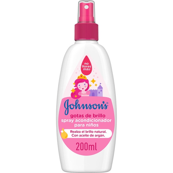 JOHNSONS ACONDICIONADOR GOTAS DE BRILLO SPRAY 200ML