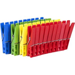 PINZAS PLASTICO EXTRA GRANDE 24 UDS