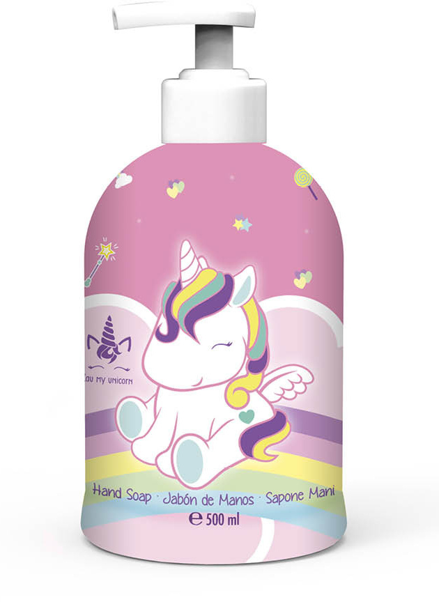 UNICORNIO JABON MANOS DOSIFICADOR 500 ML