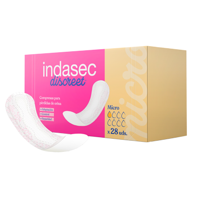 INDASEC DISCREET COMPRESA MICRO 28 UDS 1