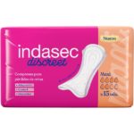 INDASEC DISCREET INCONTINENCIA MAXI 15 UDS