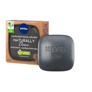 NIVEA NATURALLY LIMPIEZA PROFUNDA JABON SOLIDO 75G