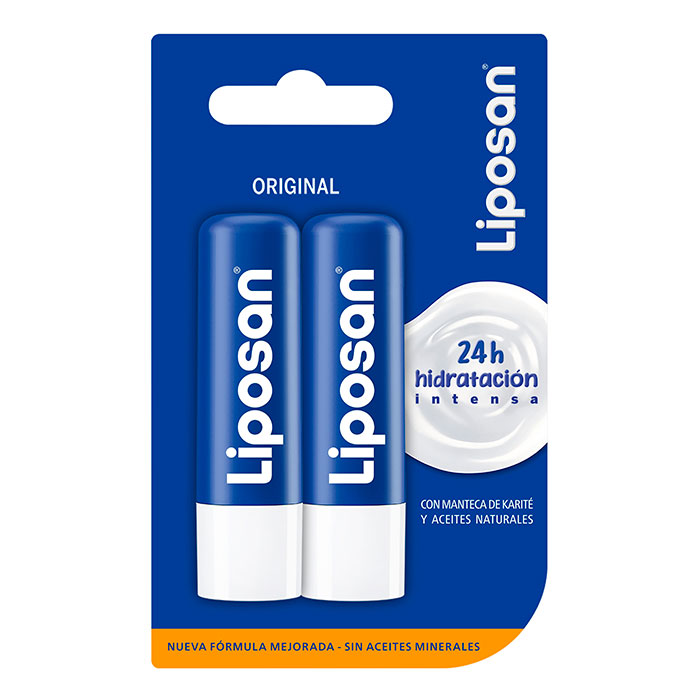 LIPOSAN LABIAL LAPIZ AZUL 2x1