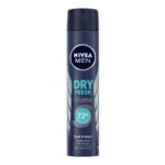 NIVEA MEN DESODORANTE DRY FRESH 72H SPRAY 4