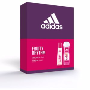ADIDAS WOMAN FRUITY RHYTHM ESTUCHE 75 ML+GEL 250 ML