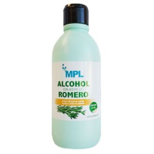 Alcohol con aceite de romero