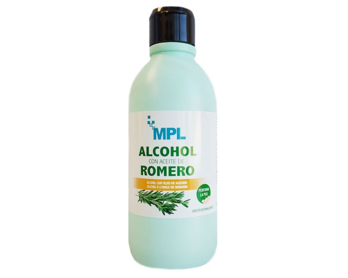 Alcohol con aceite de romero
