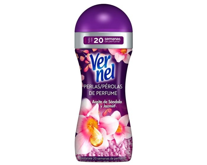 Suavizante concentrado perlas de perfume aceite de sándalo y jazmín 230gr