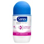 SANEX DESODORANTE ROLL-ON BIOMEPROTEC ANTI-IRRITACION 50 ML. 4