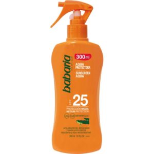 BABARIA SOLAR AQUA ALOE PISTOLA F-25 300 ML.