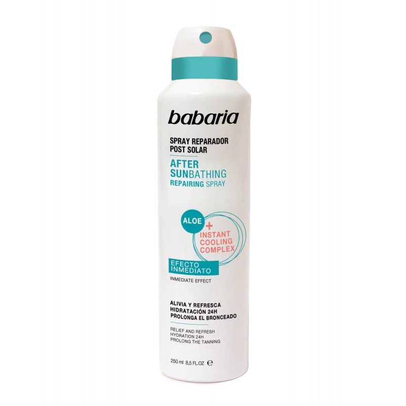 BABARIA SOLAR AFTER SUN SPRAY ALOE 250ML 1
