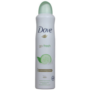 DOVE DEO SPRAY GO FRESH PEPINO 250 ML