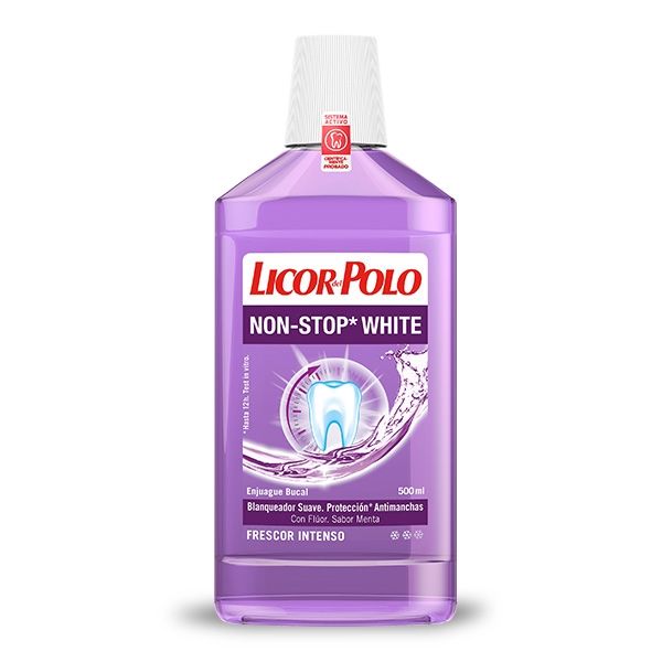 LICOR DEL POLO ENJUAGUE NON-STOP WHI.500 1