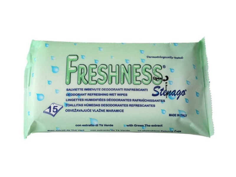 FRESHNESS TOALLITAS HUMEDAS PASEO 15 UDS 1