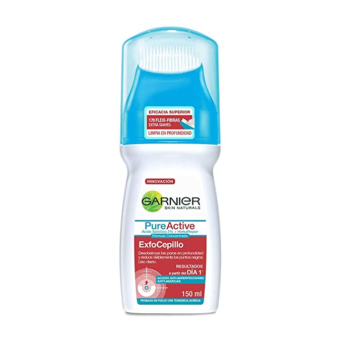 GARNIER PURE ACTIVE EXFOCEPILLO 150 ML 1