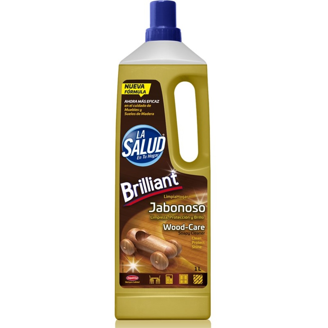 LA SALUD JABONOSO LIMPIADOR DE MADERA 1L 1