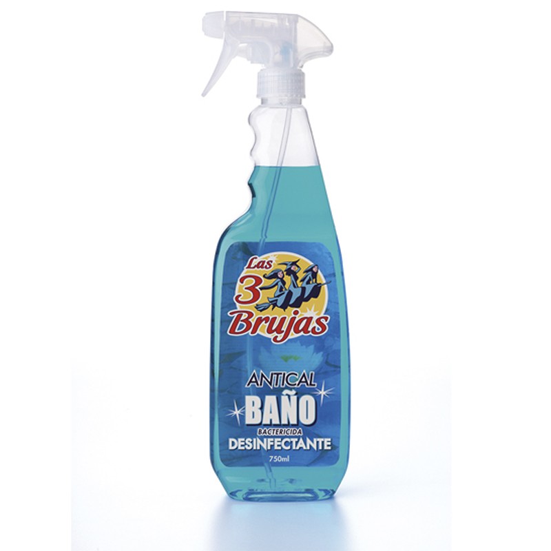 LAS 3 BRUJAS BAÑO DESINFECTANTE PISTOLA 750 ML 1
