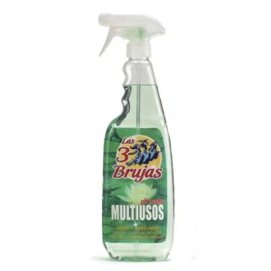 LAS 3 BRUJAS LIMPIADOR MULTIUSOS PISTOLA 750 ML.