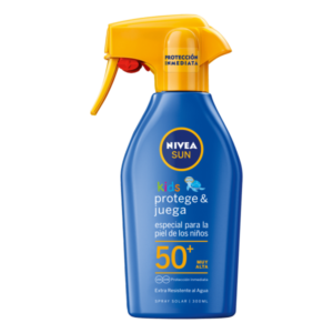 NIVEA SOLAR SUN KIDS PROTEGE & JUEGA PISTOLA SPF50 300ML.