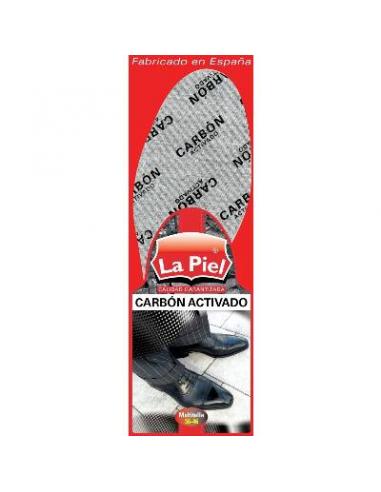 LA PIEL PLANTILLAS CARBON RECORTABLES MULTITALLA 36-46 1