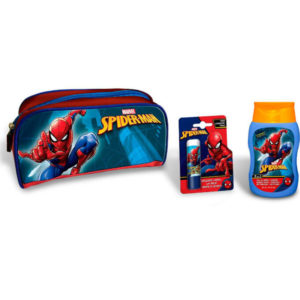 SPIDERMAN NECESER GEL 2 EN 1+BALSAMO LABIAL