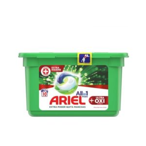 ARIEL PODS QUITAMANCHAS 4 EN 1 10 UDS