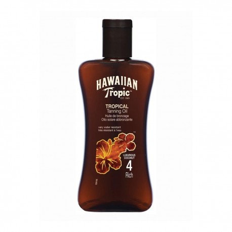 HAWAIIAN TROPIC ACEITE F-4 200 ML 1