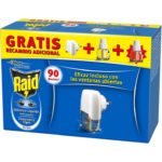 RAID ELECTRICO APARATO+2 RECAMBIOS MOSQUITOS 90 NOCHES 4