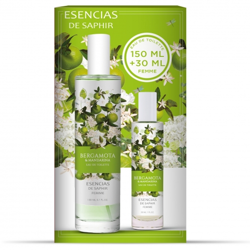 SAPHIR FLORES BERGAMOTA & MAND. 150+30ML 1