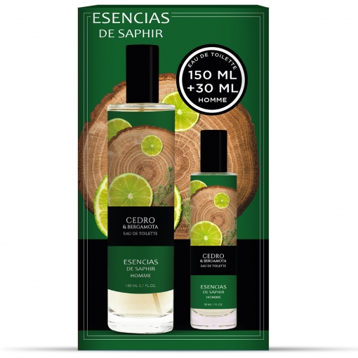 SAPHIR FLORES CEDRO & BERGAMOTA 150+30ML 1