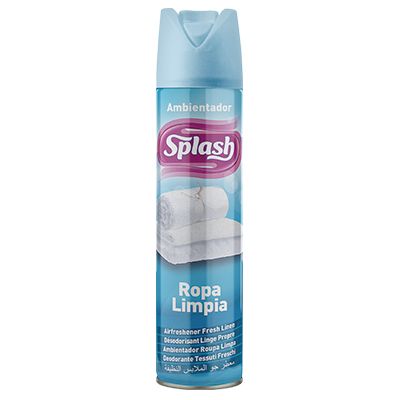 SPLASH ROPA LIMPIA AMBIENTADOR SPRAY 300 ML 1