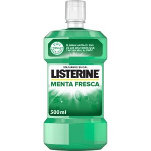 LISTERINE MENTA FRESCA ENJUAGUE BUCAL 500 ML