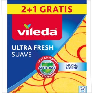 VILEDA BAYETA ULTRA FRESH SUAVE PACK 2+1