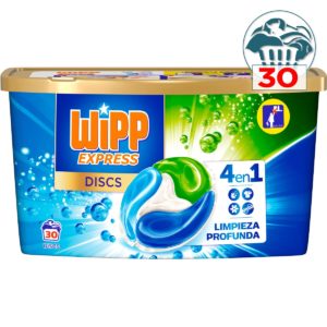 WIPP DISCS 4 EN 1 LIMPIEZA PROFUNDA 30 U